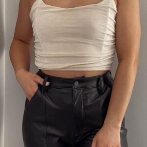 Ruched Tube Top